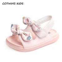 kids shoes 2021 summer girls fashion beach sandals children princess flats soft sole bowtietoddlers brand cute baby shoes 22 31