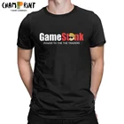 Мужская Винтажная Футболка Stonk Power To The Traders, футболка с короткими рукавами и надписью Gamestop Wallstreetbets GME WSB Meme