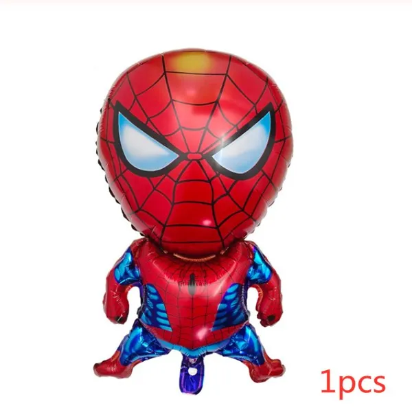 Spiderman 1p 20 шт./партия латексный воздушный шар для мальчиков, Детский супергерой Человек-паук тематическая вечеринка на день рождения воздушные шары Набор принадлежностей баллон аксессуары для декора сада - Цвет: Spiderman 1p