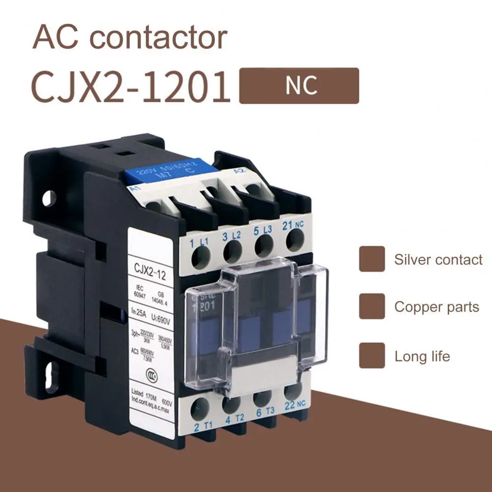 CJX2-1201 AC реле Профессиональный переключатель надежный 690 В электромагнитный
