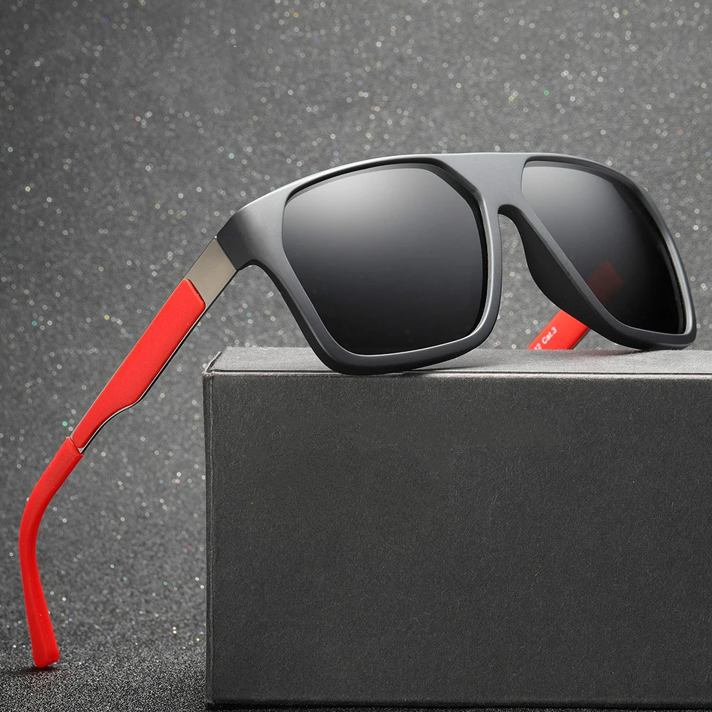 Оригинальный фирменный дизайн солнцезащитные очки для мужчин поляризационные
