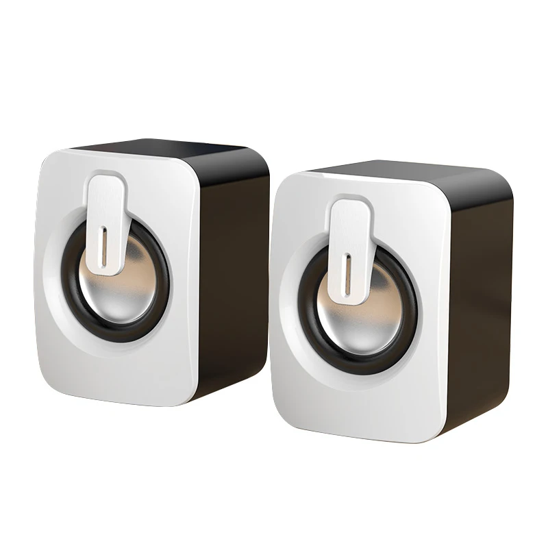 

Mini Computer USB Wired Speakers Laptop Bass Stereo Subwoofer Sound Box for Smartphones 2021 2PCS
