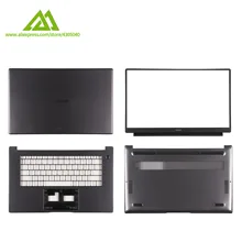 New Original LCD Back Cover/LCD Front Bezel/Palmrest Cover/Bottom Cover/Hinges For Huawei Matebook D15 Boh-WAQ9L Bob-WAE9P