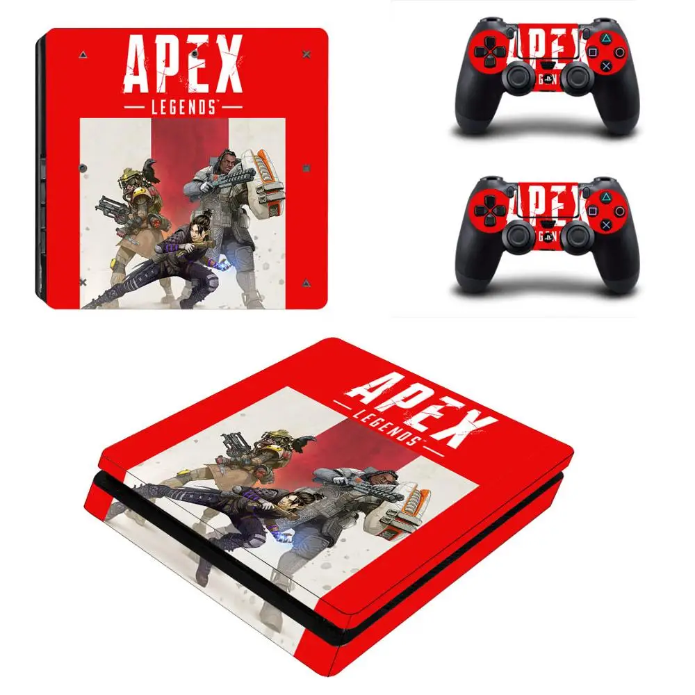 APEX Legends PS4 Slim Sticker Play station 4 Skin Decal For PlayStation Console & Controller Скины Виниловые|Наклейки| |