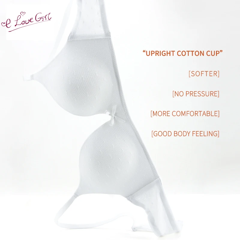 

Женский модный бесшовный бюстгальтер Elovegirl с бантом, новый продукт, удобное Сексуальное Тонкое нижнее белье с эффектом пуш-ап