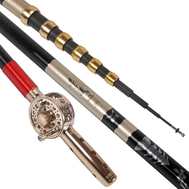 4.5m 5.4m 6.3m 7.2m Hollow Pole Carbon Position Stream Fishing Rod Telescopic Fishing Peche Cane Carp Fishing Pole Vara De Pesca