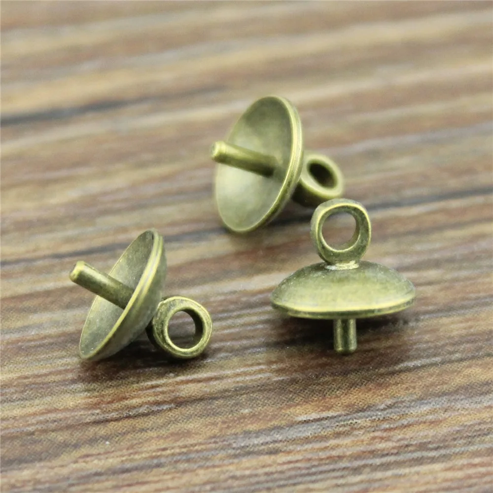 

20pcs 4 Colors Copper Material Fit Pearl Bead Caps Beads DIY Jewelry Making Findings For Gift