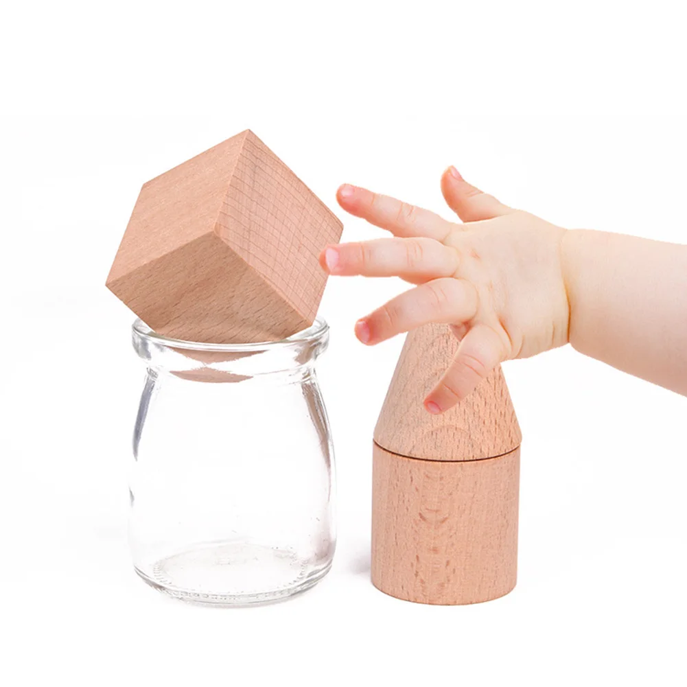 15 шт. детские деревянные геометрические блоки| |