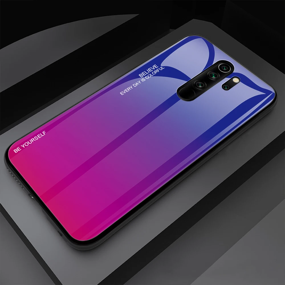 04 Роскошный градиентный телефонный чехол для Xiaomi Redmi Note 8 7 Pro Чехол для Xiaomi mi 9 T Pro 9 SE mi 9 T mi 9 T чехол глянцевый чехол - Цвет: 04
