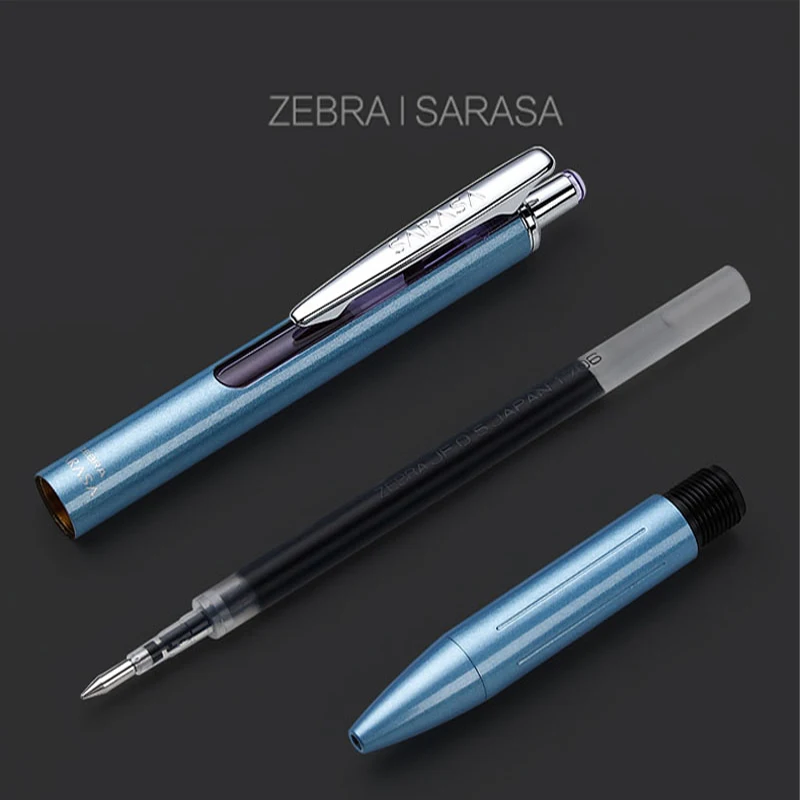 ZEBRA JJ55 металлическая ручка для деловых подписей школьная гелевая ручка для экзамена Ограниченная серия высококлассная ручка подарок 0,5 мм