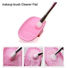 Силиконовые приспособление для очистки косметических кистей мытье кистей для макияжа, косметические основа для макияжа кисть коврик для очистки скребок Инструмент