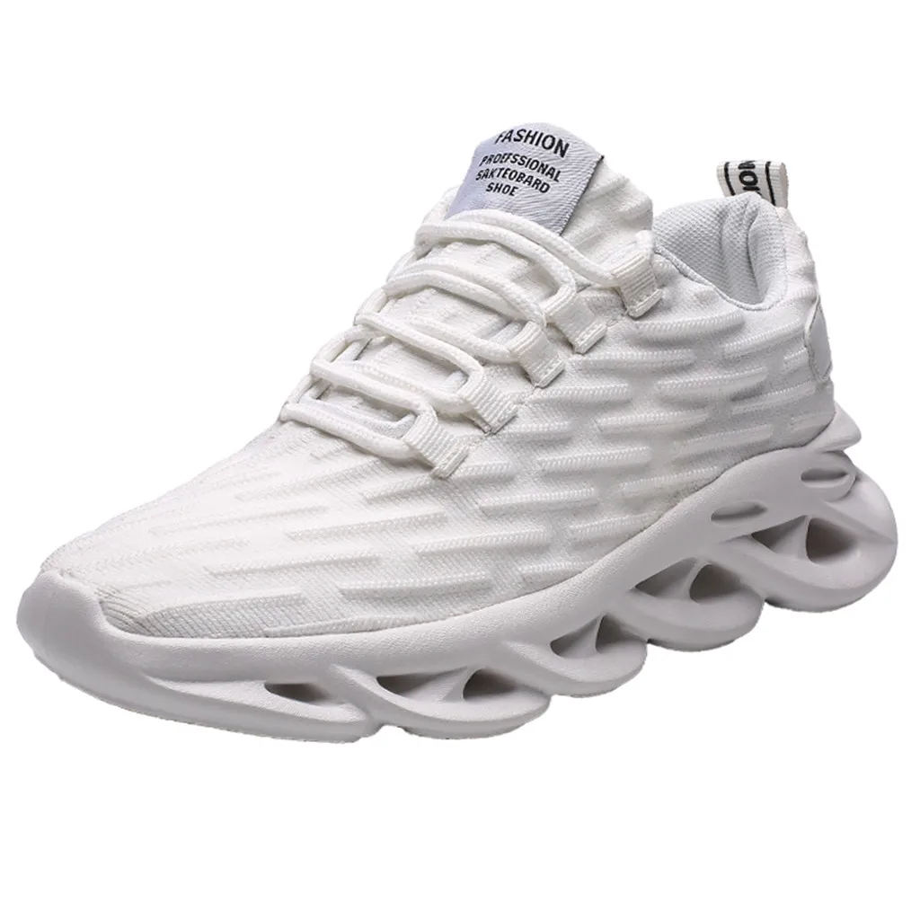 Мужские кроссовки SAGACE летние легкие сетчатые Нескользящие дышащие на платформе