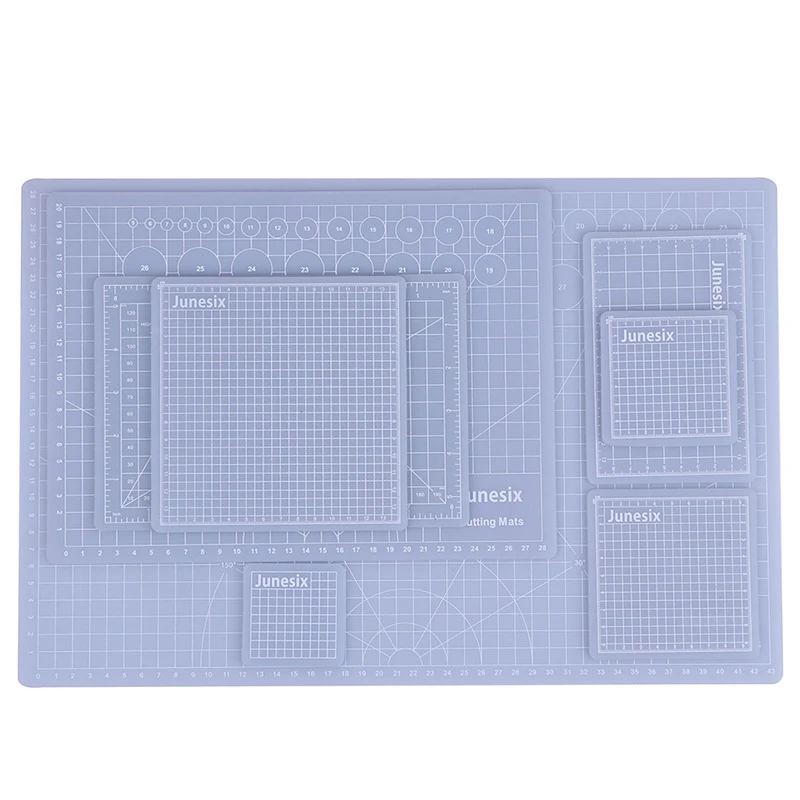 Многоразмерный полупрозрачный коврик для резки из ПВХ с пэчворком резиновый