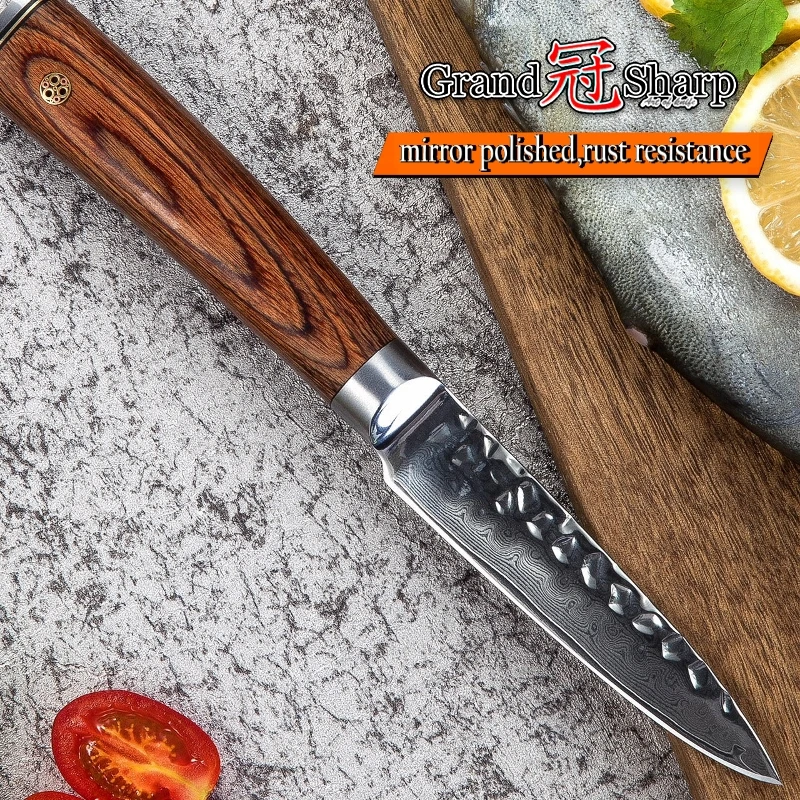 Набор кухонных ножей GRANDSHARP из 2 предметов 67 слоев vg10 японские Дамасские кухонные