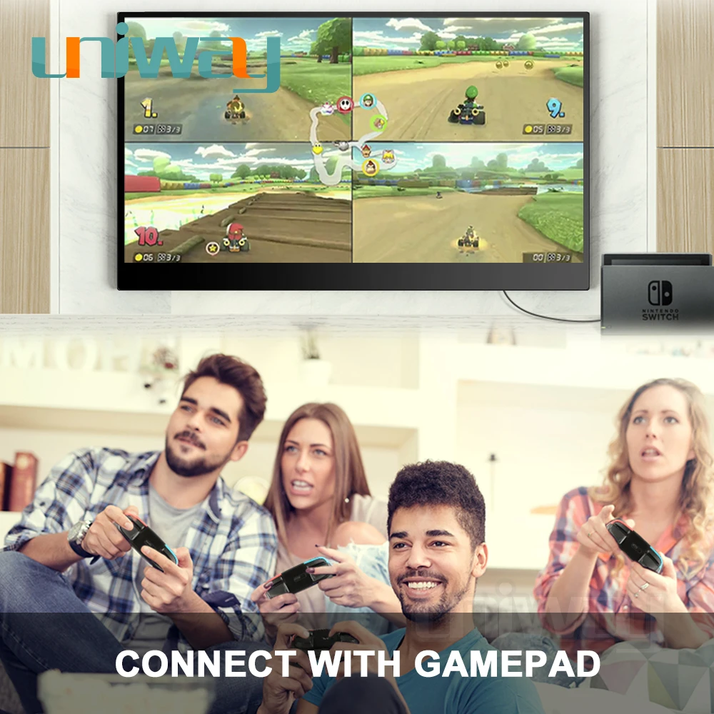 

Uniway 13,3 hdmi type-c , , , xbox switch ps3 ps4