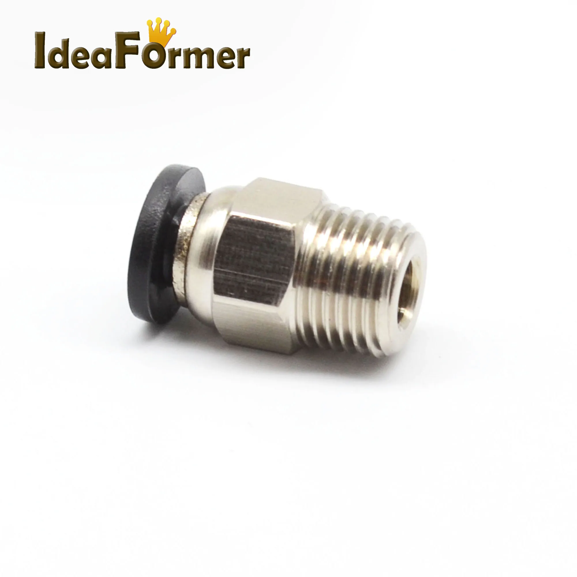 3D принтер V6 12 в/24 в Bowden J head Hot End с резьбой 3/8 дюйма (M10) черный пневматический разъем
