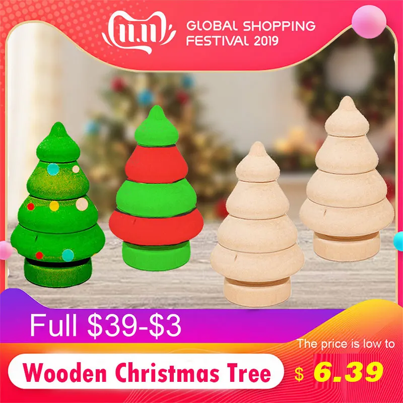 20 шт./лот деревянная кукла Peg игрушки Рождественская елка сосновые шишки