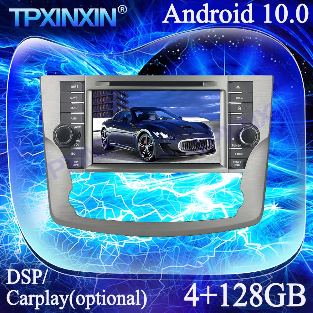 

4 + 128G Android 10,0 IPS Carplay для Toyota Avalon 2011-2013 PX6 DSP мультимедийный рекордер GPS навигатор Стерео Авторадио головное устройство