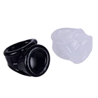 Силиконовый пенис рукав Задержка эякуляции для пениса кольцо петух клетки мошонки Носилки Мужской Целомудрие устройство секс-игрушки для мужчин