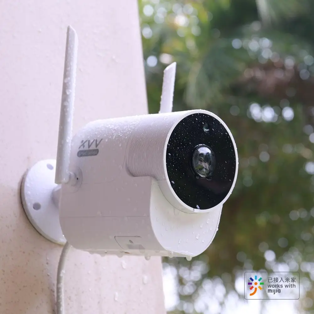 Новейшая Xiaomi Xiaovv наружная панорамная камера наблюдения камера беспроводной wifi высокой четкости ночного видения с приложением Mijia
