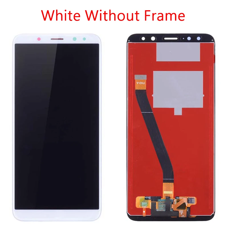 White No Frame 5," для huawei mate 10 Lite RNE L01 L02 L03 L21 ЖК-дисплей кодирующий преобразователь сенсорного экрана в сборе с заменой рамы - Цвет: White No Frame