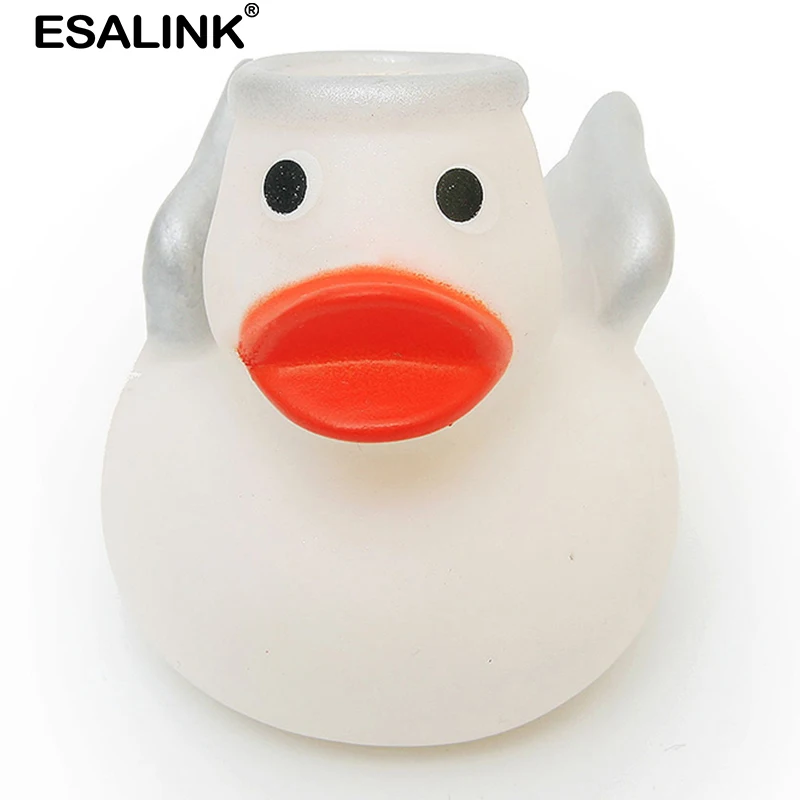 ESALINK 12 шт. детские игрушки ангела резиновая плавающая утка Игрушки для ванны