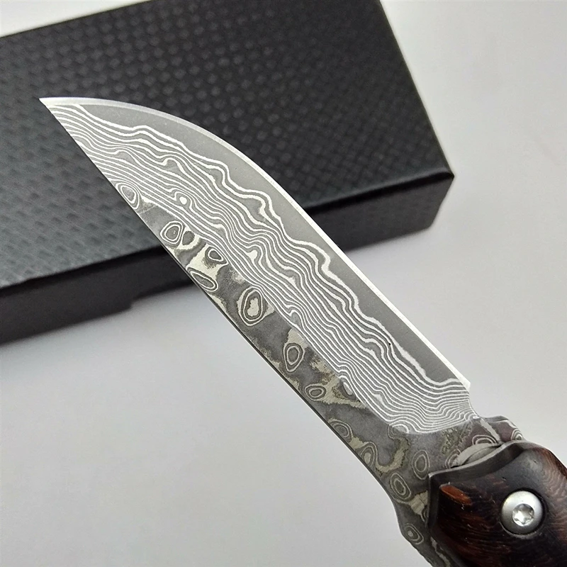 KESIWO DMS02 дамасское складное лезвие карманное для выживания на природе кемпинга