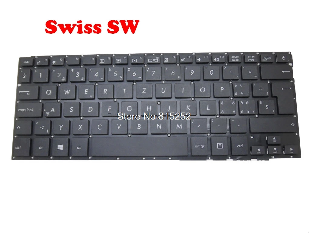 Клавиатура для ASUS U303 U303LB U303LN U303UA U303UB UX303L UX303 U303L UX303LN без рамки UK/Swiss