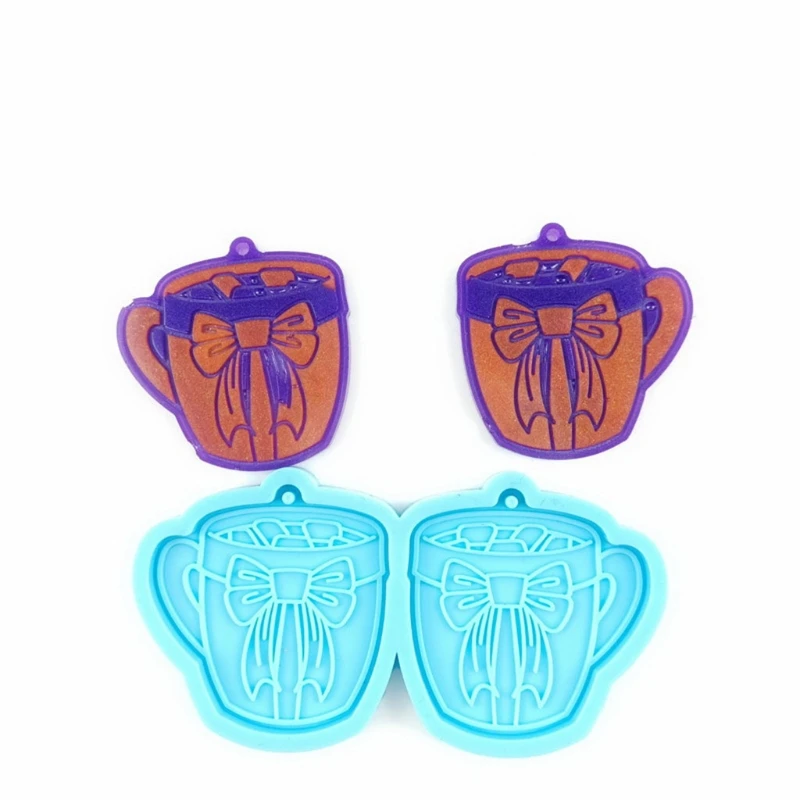 

Ear Studs Epoxy Resin Mold DIY Crafts Jewelry Earrings Pendant Silicone Mould