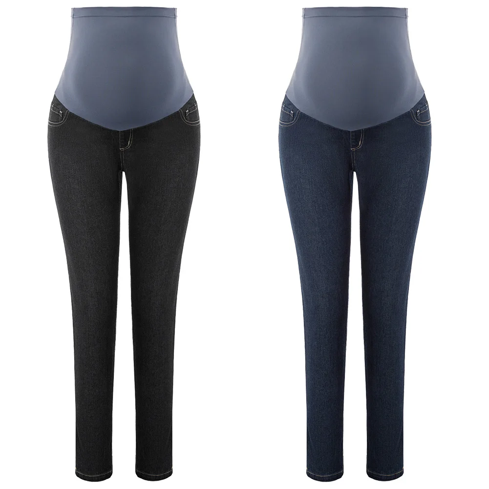 Джинсы для беременных женщин зимние теплые джинсы брюки кормящих | Женская