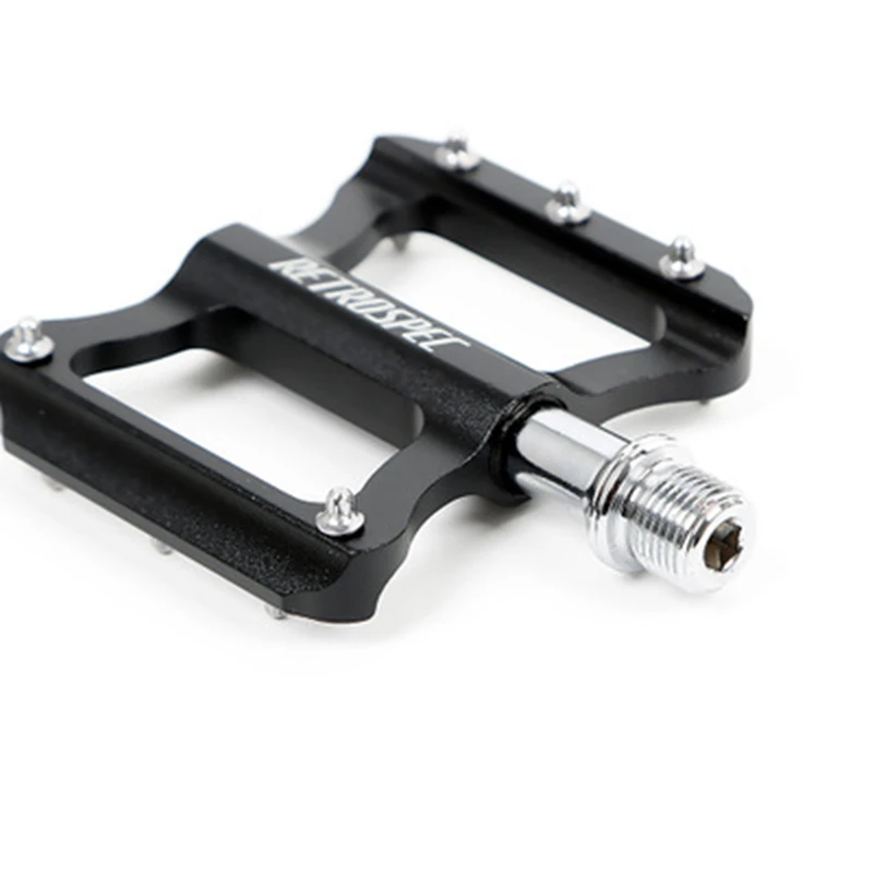 

Bicycle Accessories Road Bike Non-slip Pedal Bicycle Hollow Bearing Pedal Riding Equipment Aluminum Alloy Ultralight Pedal