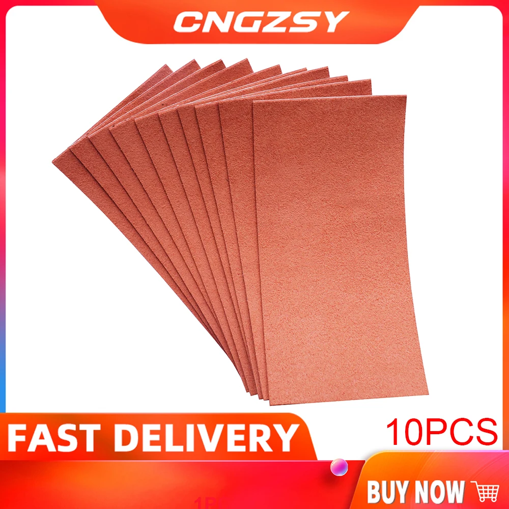 

10 шт. запасные замшевые фетровая лента для швабры с самостоятельно Adhensive Замена клея замшевые фетровые края автомобиля Обёрточная бумага ок...