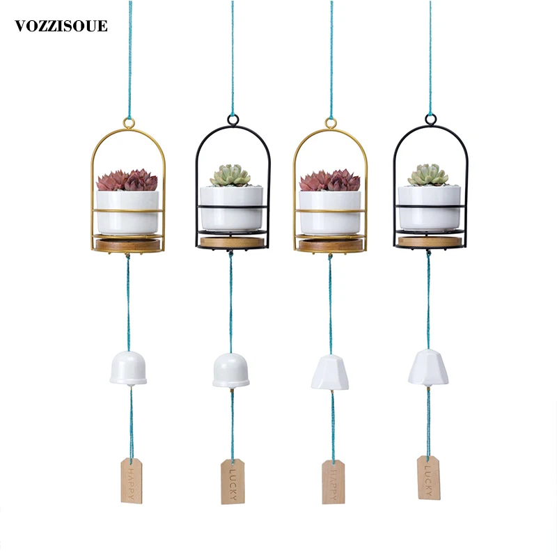 Горячий керамический цветочный горшок в скандинавском стиле подвесной