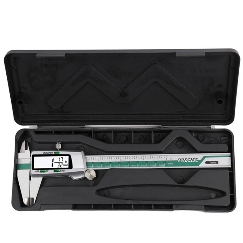 

High Precision Vernier Calipers Installation Renovation Work Stainless Steel LCD Digital Display Measuring Instruments