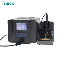 quick q8 heat gun rework station soldering station 150w lcd digital display hot air gun intelligent precision station solder