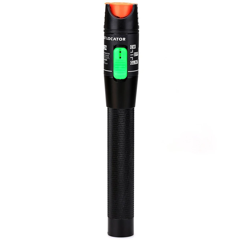 

Universal Optical Fiber Test Red Light Pen Fault Locator 30mW 30km Fiber Optic Cable Tester Meter for Network Telecommunications