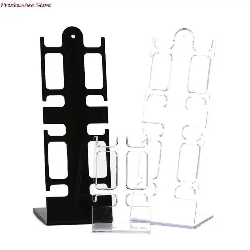 Пластиковая подставка с 4 держателями коробка для браслетов часов украшение