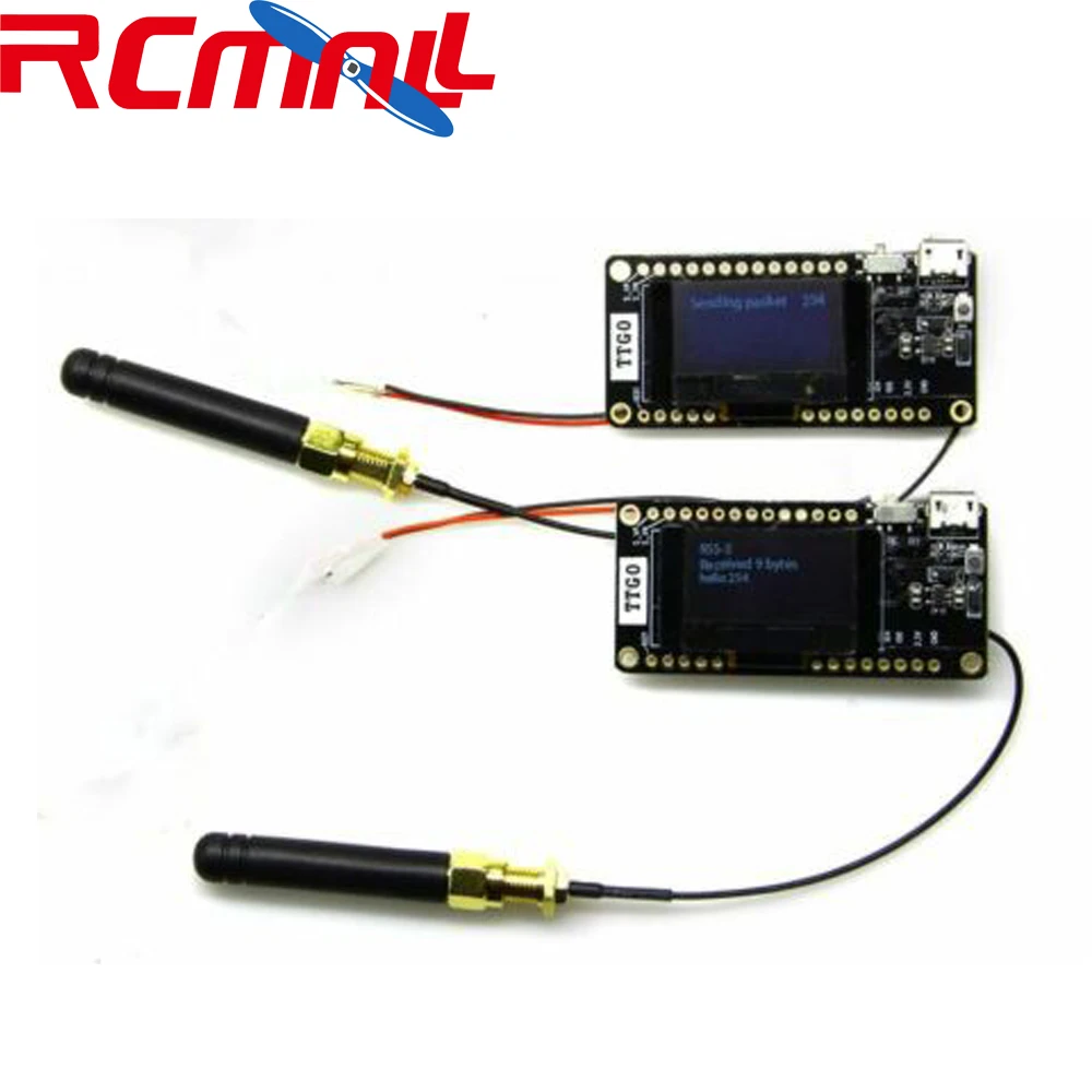 2 шт./лот TTGO LORA32 V2.0 868 МГц ESP32 LoRa OLED 0 96 дюйма SD-карта синий дисплей Bluetooth-совместимый