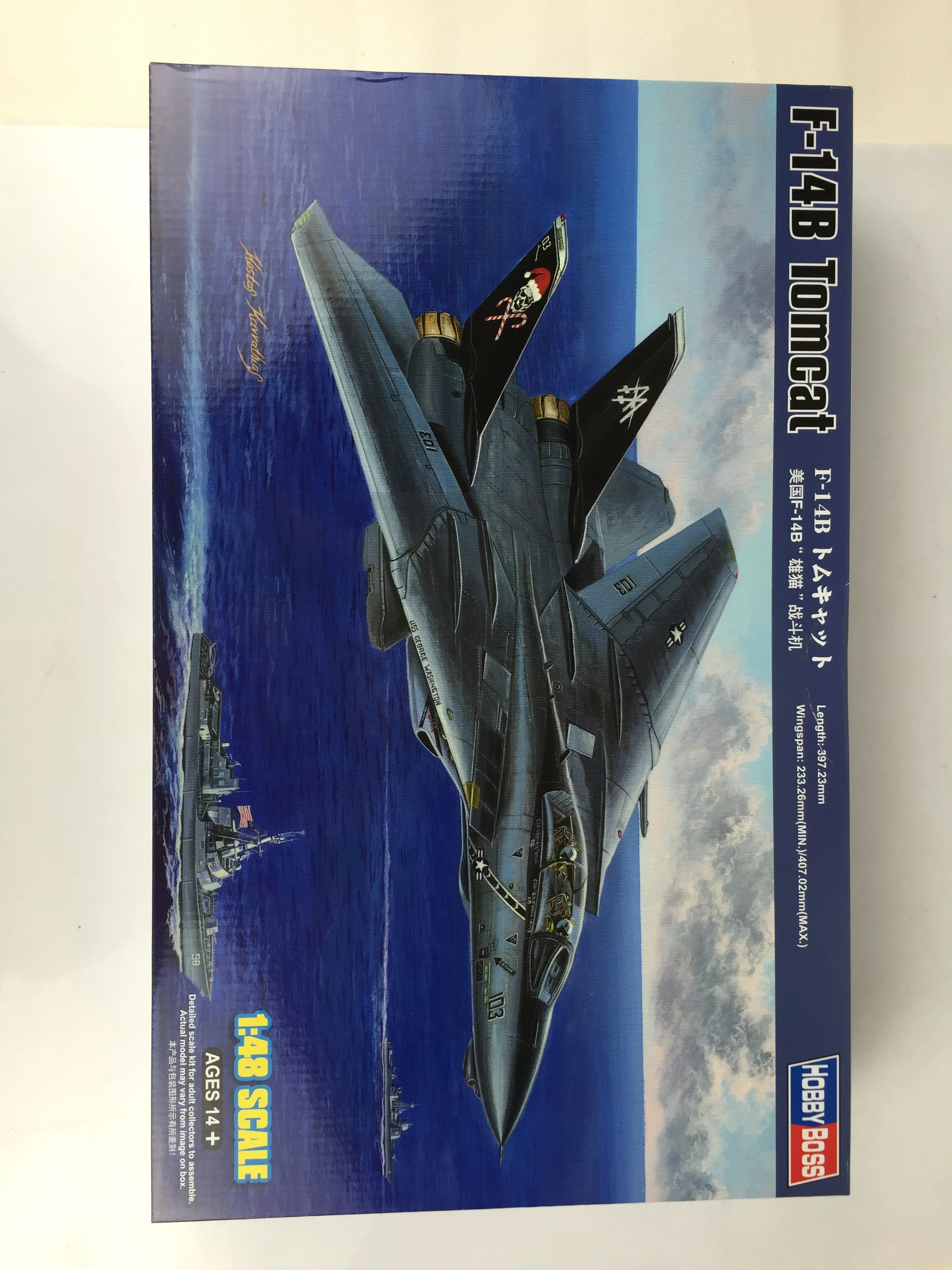 

Босс хобби 80367 1/48 F-14B Tomcat истребитель переменной развертки крыло Warcraft Модель TH05539-SMT6