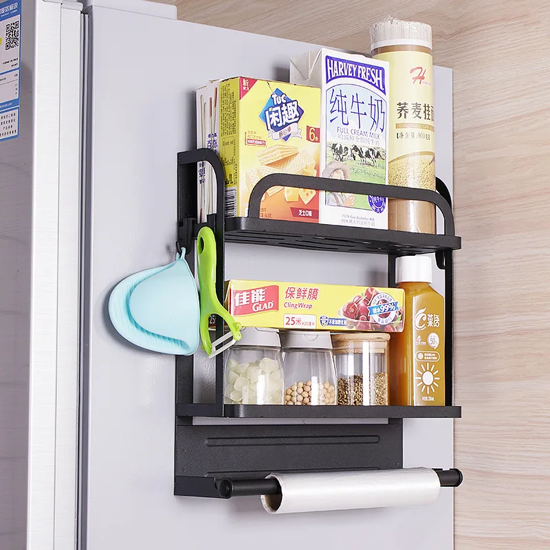 Двухслойный магнитный держатель для рулона бумажных полотенец подвесная стойка