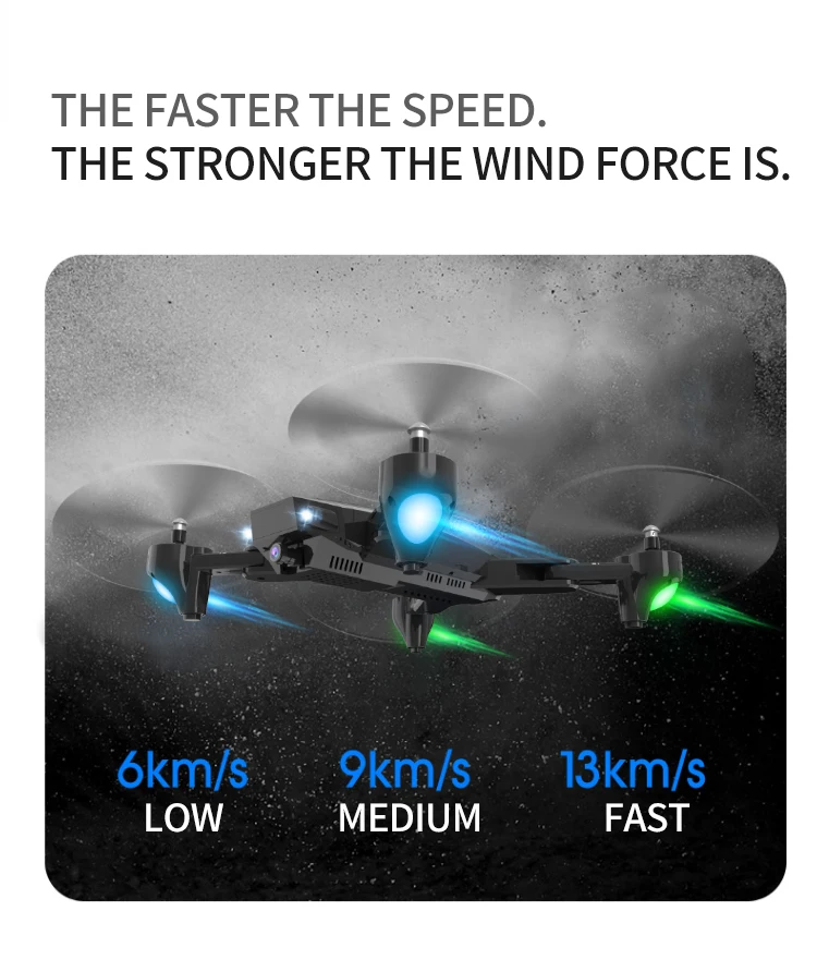 H13 RC 4K Дрон с широкоугольной WiFi HD камерой Дрон Профессиональный жестовой фотографии 1080P RC Квадрокоптер Вертолет VS LF606 E58 GD89