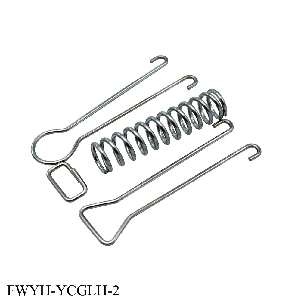 FINEWE 5 шт./лот пружина крышки бассейна SUS 304 проволочная катушка 7 дюйма Длина 3 мм