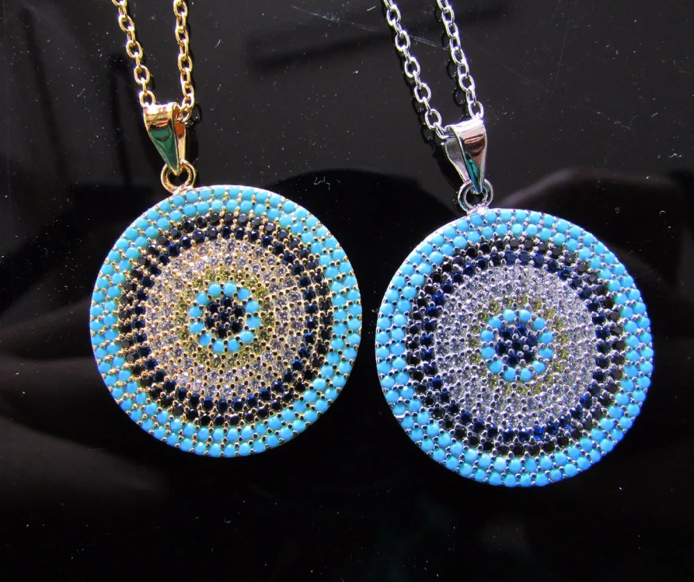 Ожерелье из серебра 925 пробы с кубическим цирконием | Украшения и аксессуары