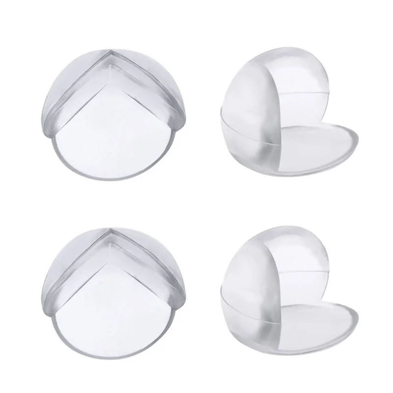 

12pcs Child Baby Safety Silicone Protector Table Corner Edge Protection Cover Children Anticollision Edge Corner Guards