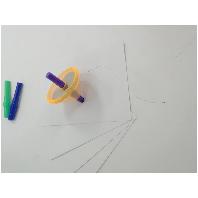 Набор цветных ручек Рисование маркером спиннинг Топ 3 маркера|Юный художник| |