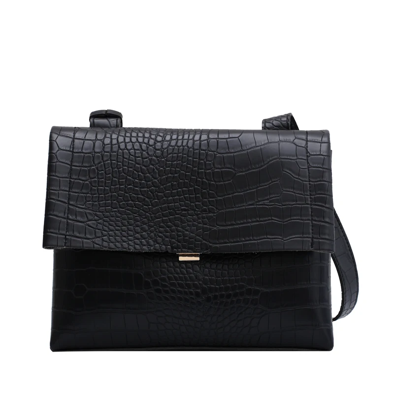 

Vintage Stone Pattern Crossbody Bags 2021 New Quality PU Leather Women's Designer Handbag High Capacity Shoulder Messenger Bag