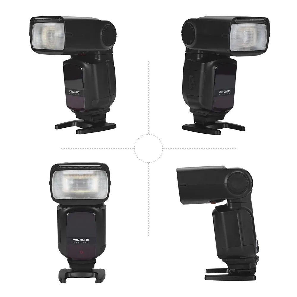 YONGNUO YN968C YN968N II Вспышка Speedlite для Canon Nikon DSLR совместимый с w/YN622N YN560 Беспроводной ttl Speedlite 1/8000 светодиодный свет