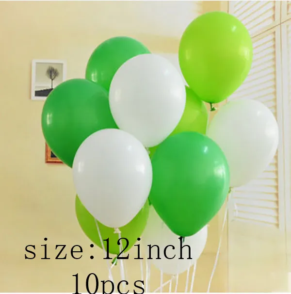 mix 3 10pcs 1 комплект латексные воздушные шарики в виде животных зеленые джунгли тематические вечерние шары Детские фольгированные шары для детского душа день рождения Декор детские игрушки мяч - Цвет: mix 3 10pcs