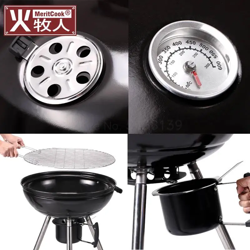 Уличный гриль для двора виллы 5 или более бытовой угольный мяса Американский