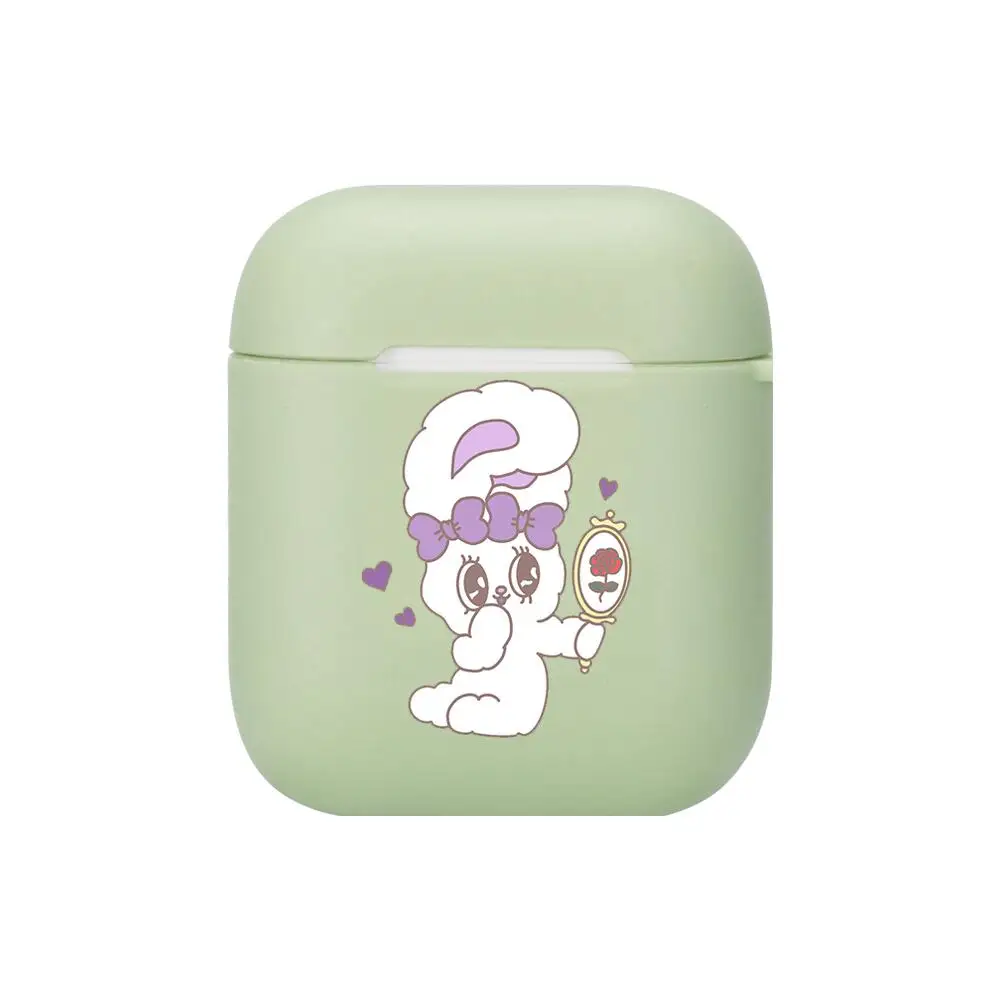 

cute cartoon rabbit Soft Silicone Cases For Apple Airpods 1/2 Protective Case Bluetooth Wireless Earphone Cover For Apple Air Po